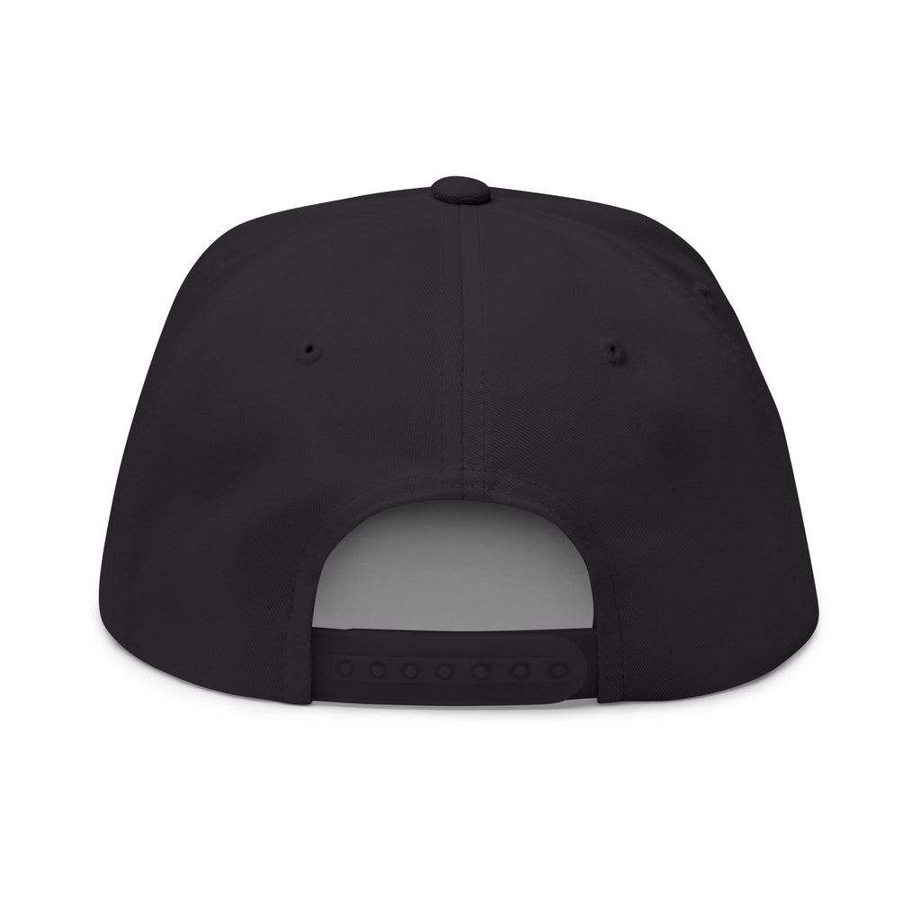 Flat Bill Cap — Embroidered "Movanti" Script Snapback