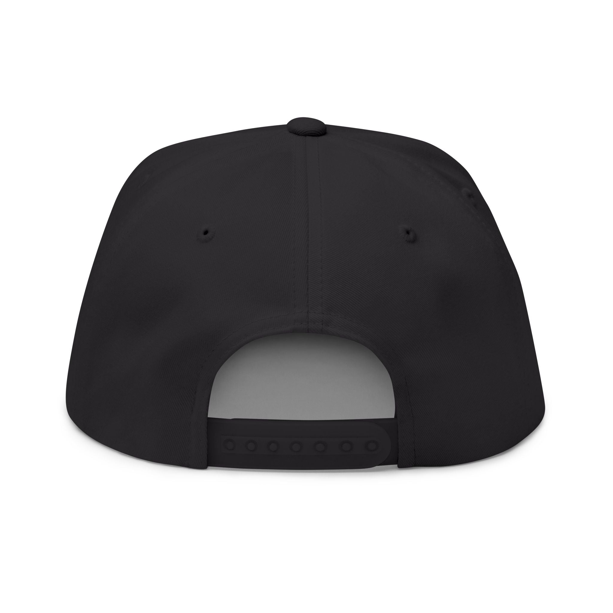 Flat Bill Cap — Embroidered "Movanti" Script Snapback