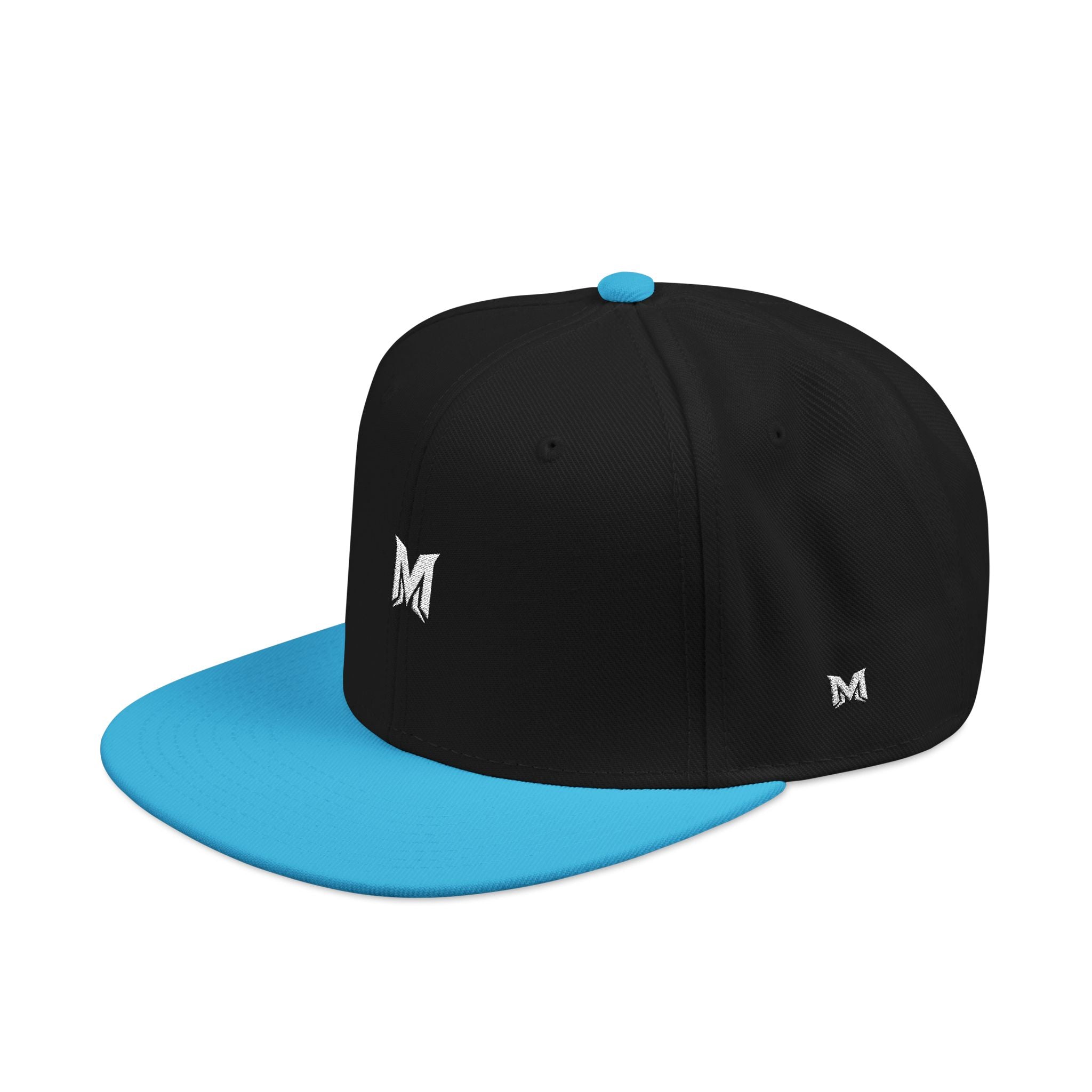 Movanti Embroidered 'M' Snapback Hat – Minimalist Streetwear Cap