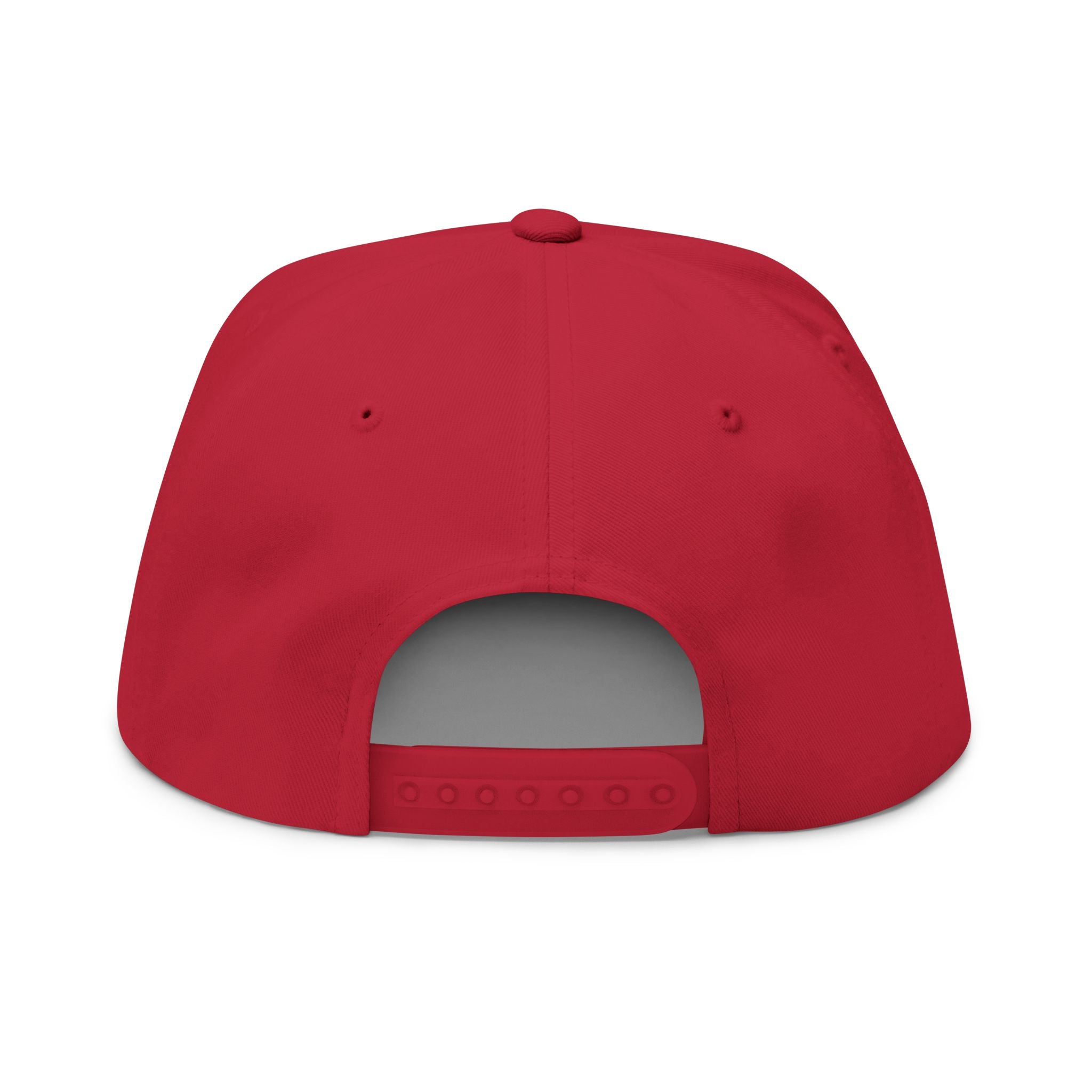 Flat Bill Cap — Embroidered "Movanti" Script Snapback