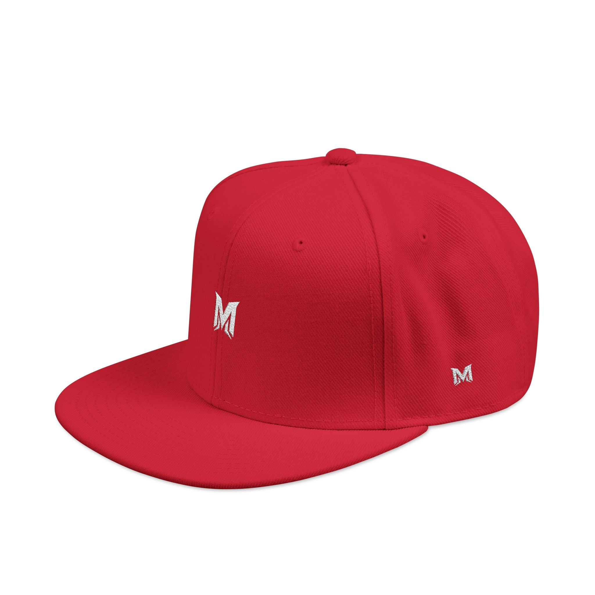 Movanti Embroidered 'M' Snapback Hat – Minimalist Streetwear Cap