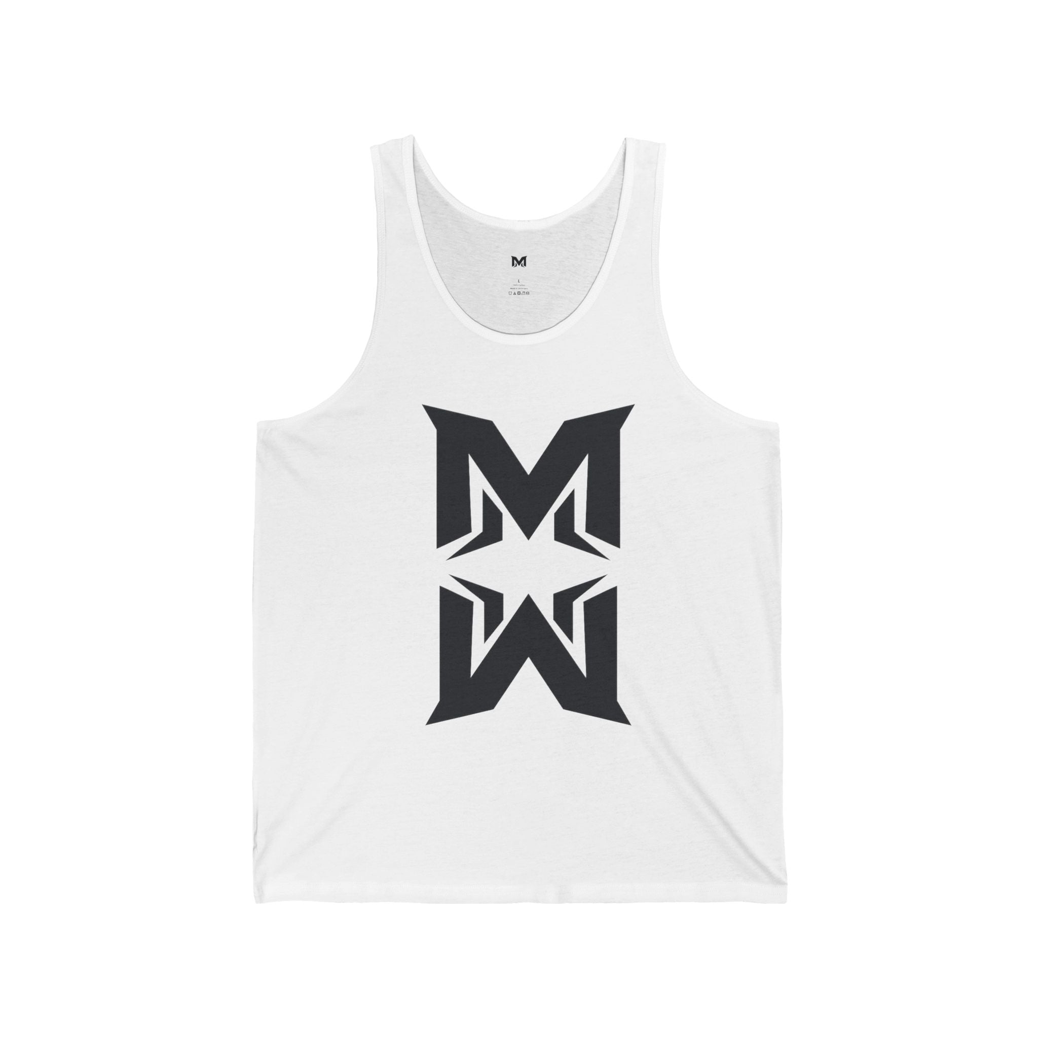 Movanti Star Logo Tank Top – Minimalist Gym & Streetwear Sleeveless Tee
