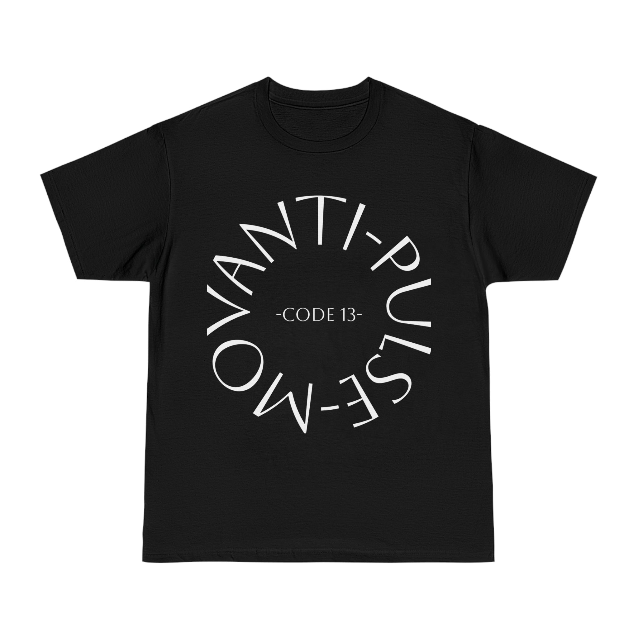 Movanti T-Shirt — Subtle Circular Logo Graphic Tee