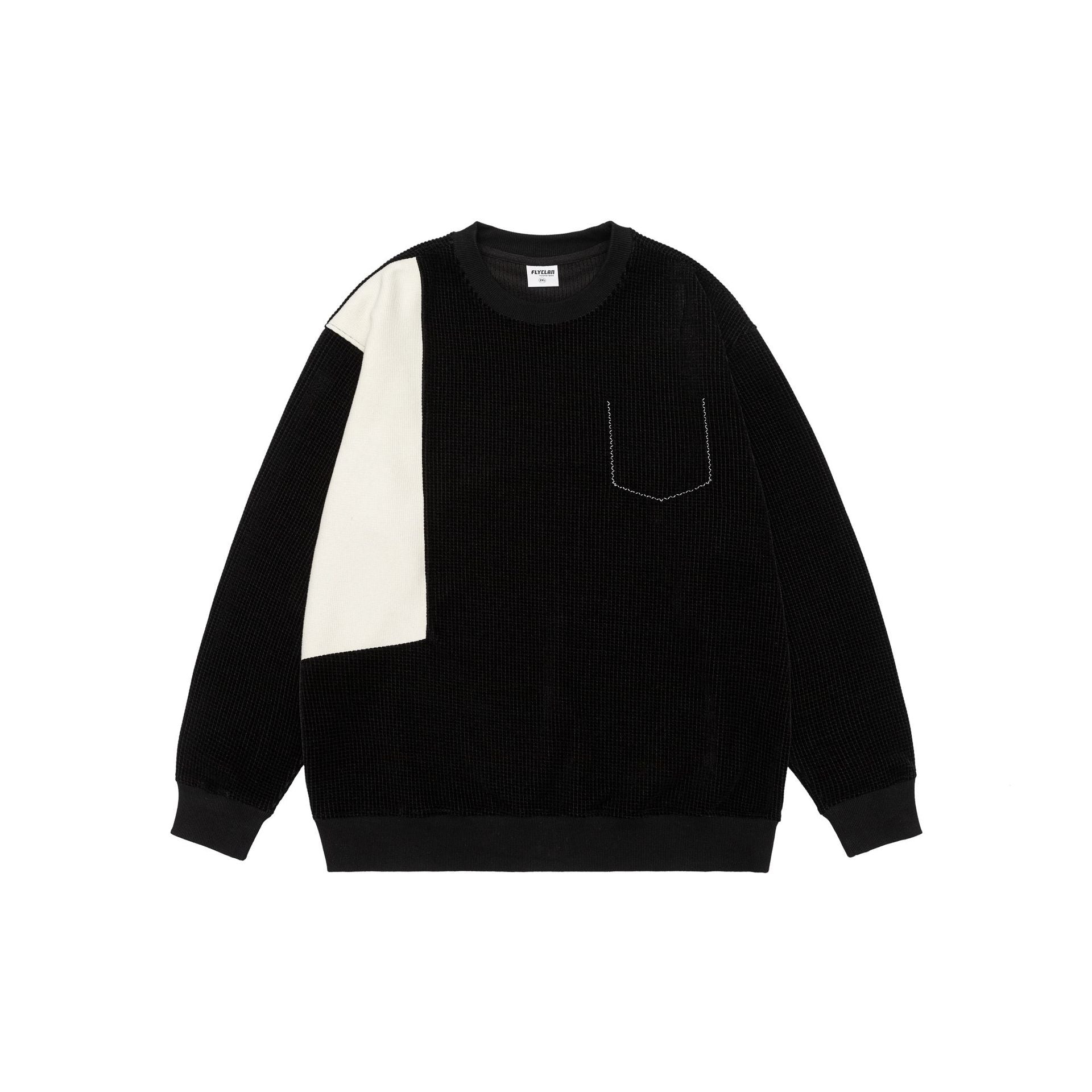 Fashion Waffle Men Loose Casual Top