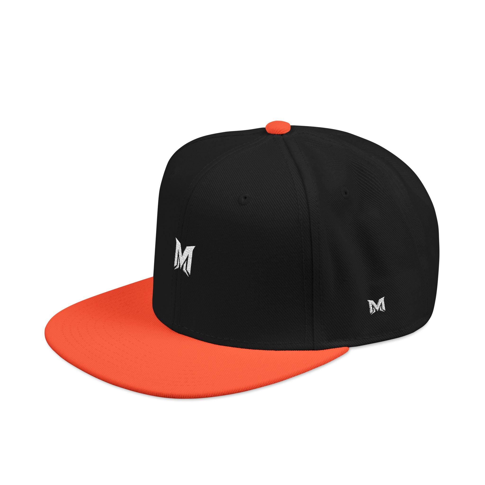 Movanti Embroidered 'M' Snapback Hat – Minimalist Streetwear Cap