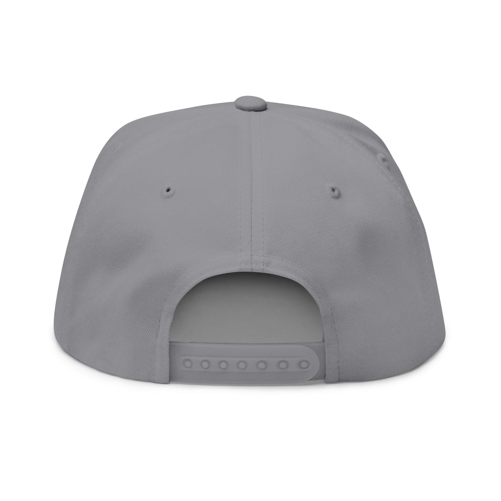 Flat Bill Cap — Embroidered "Movanti" Script Snapback