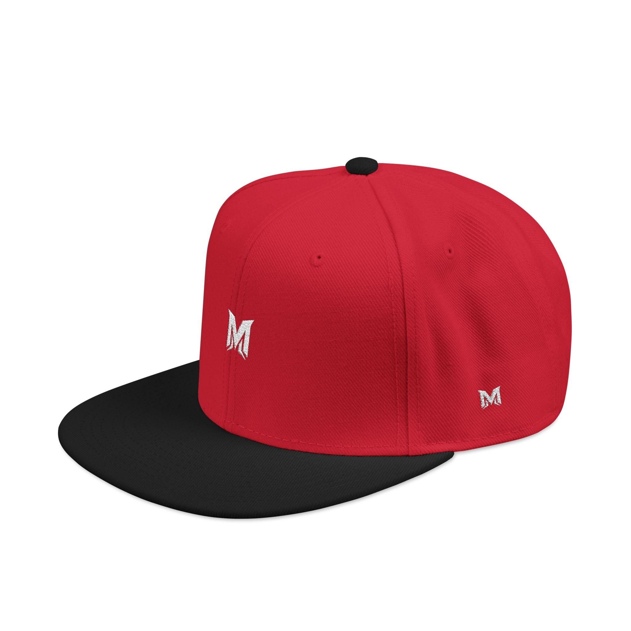 Movanti Embroidered 'M' Snapback Hat – Minimalist Streetwear Cap