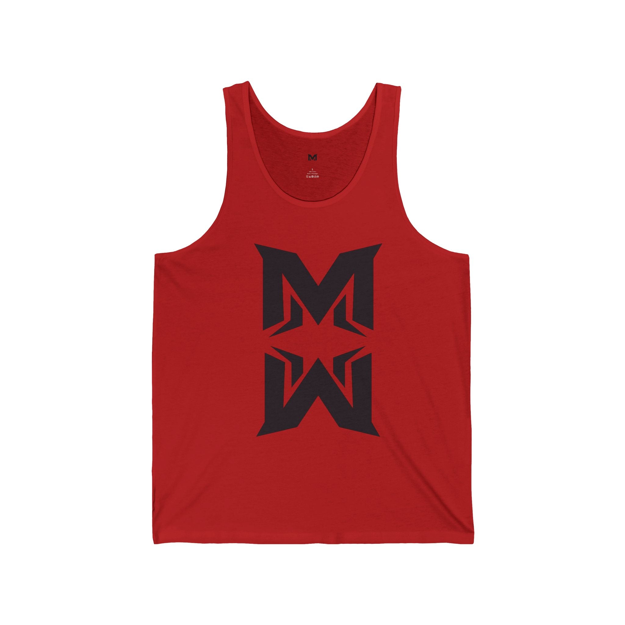 Movanti Star Logo Tank Top – Minimalist Gym & Streetwear Sleeveless Tee