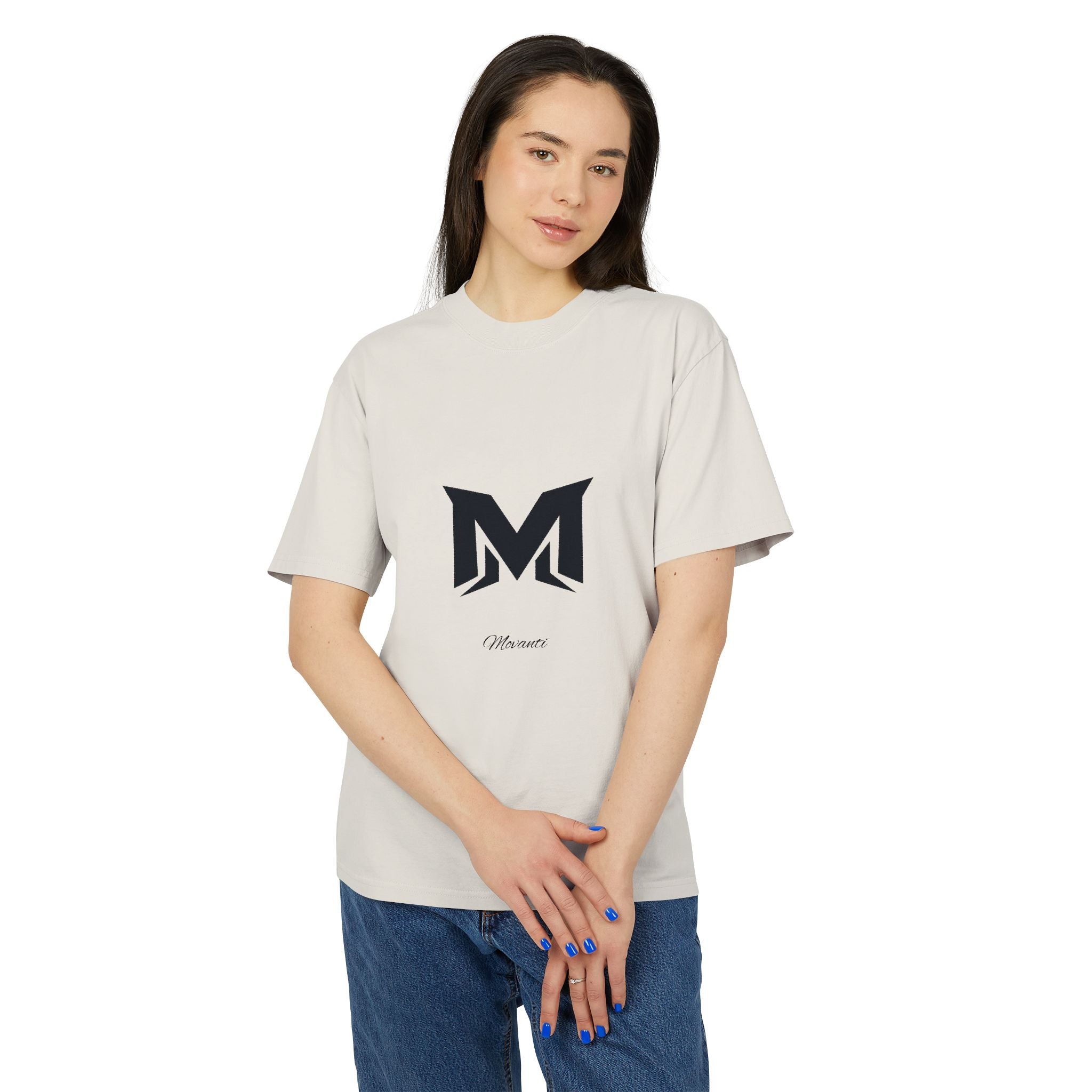 Monarch 'Movanti' Logo Tee — Minimalist Vintage Graphic T-Shirt