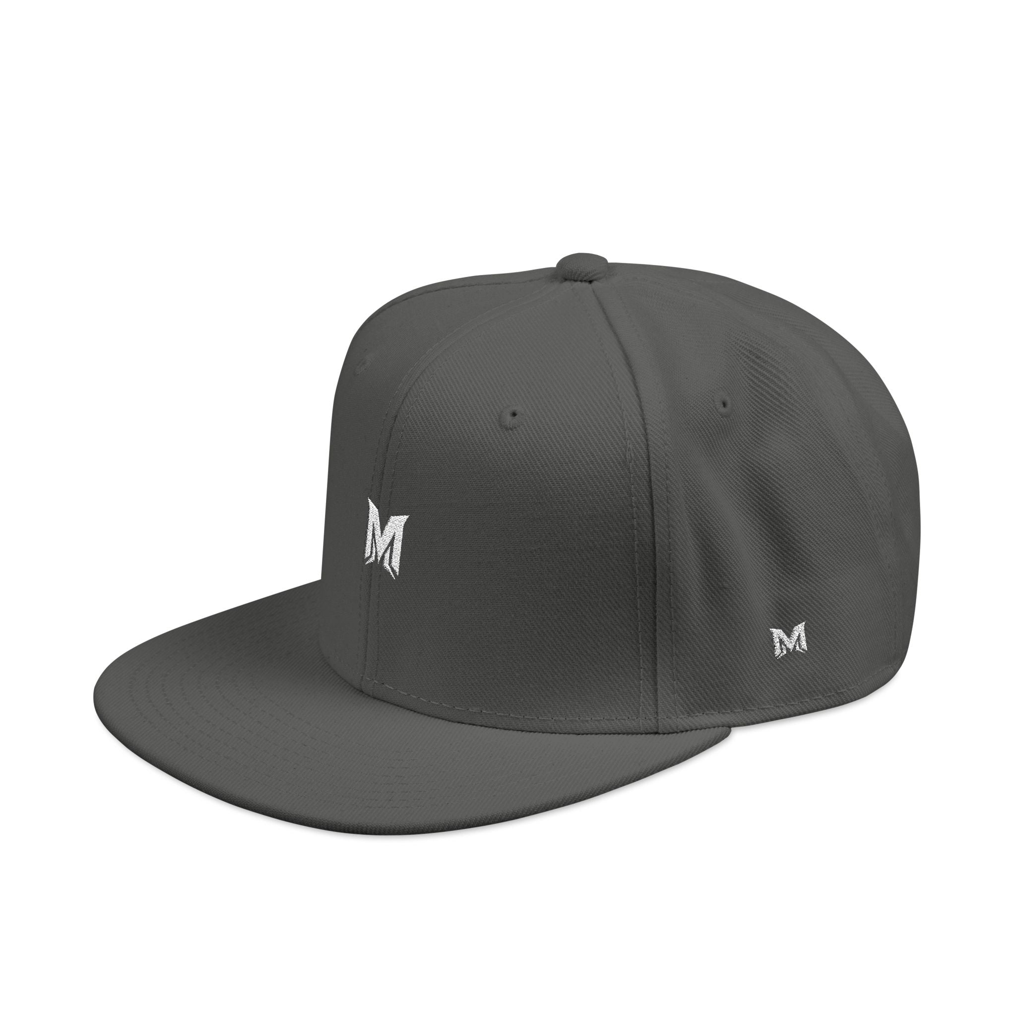 Movanti Embroidered 'M' Snapback Hat – Minimalist Streetwear Cap
