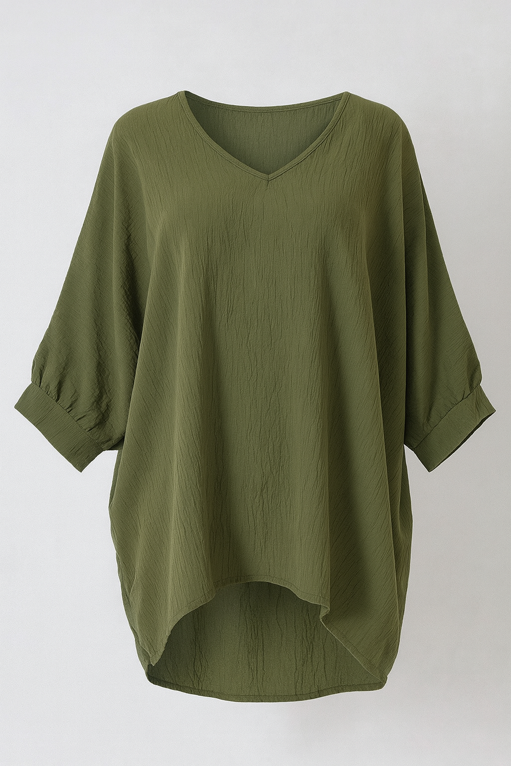 Balloon Sleeve Oversized Top