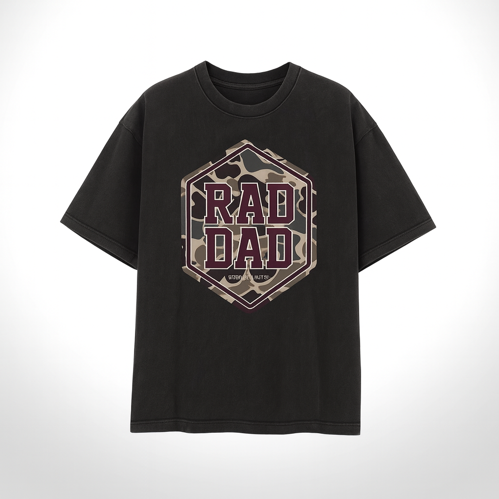 Cotton Men's Washed T Shirt American Casual Ideal Festival Gift